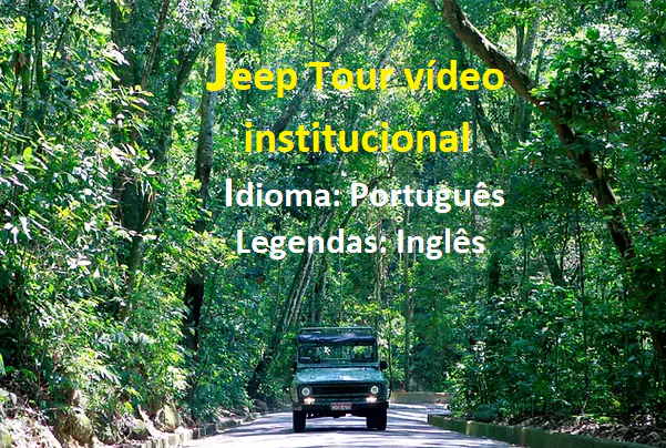 Jeep Tour - Melhor sem capota. Português com legendas Inglês